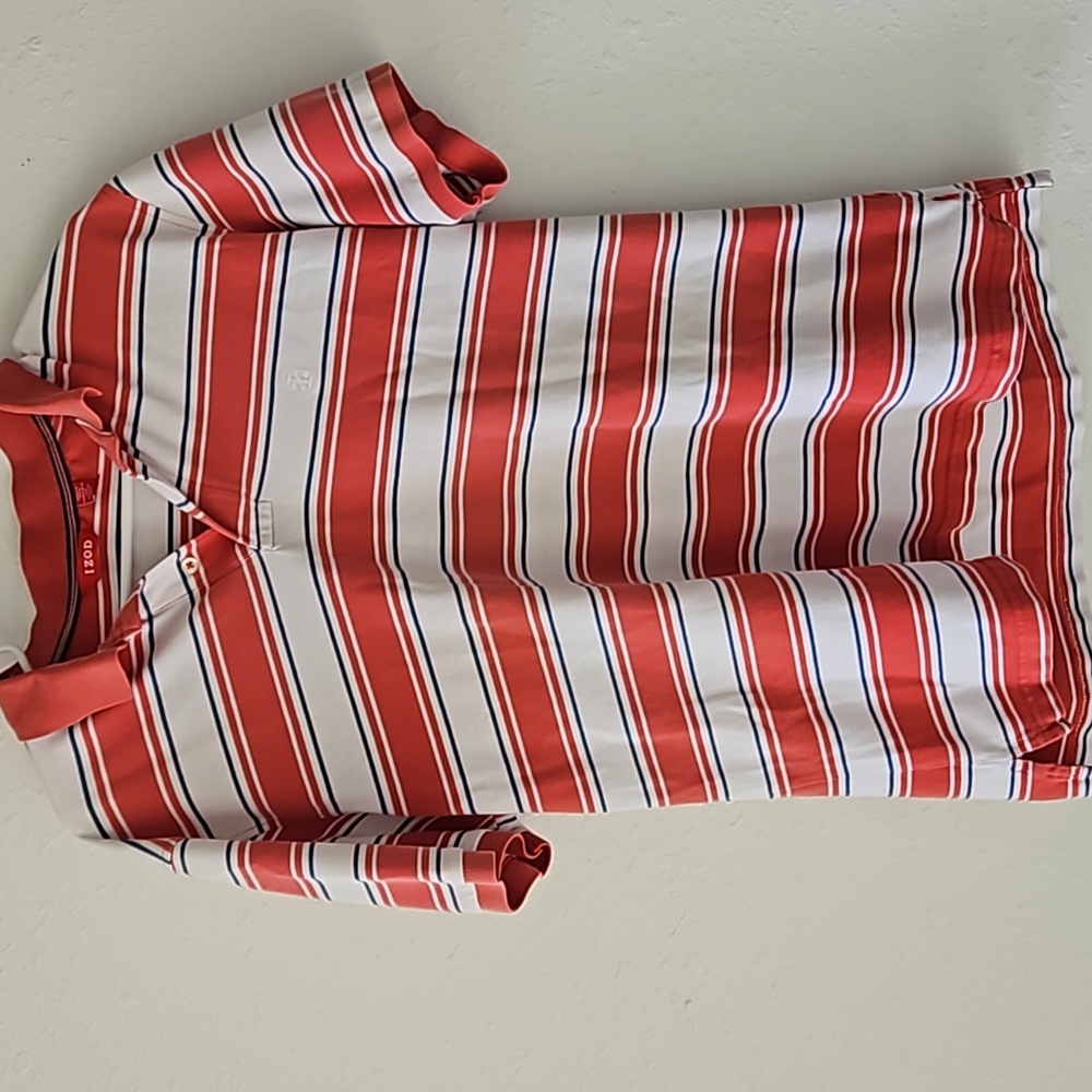 Men's Izod short sleeve polo size large.